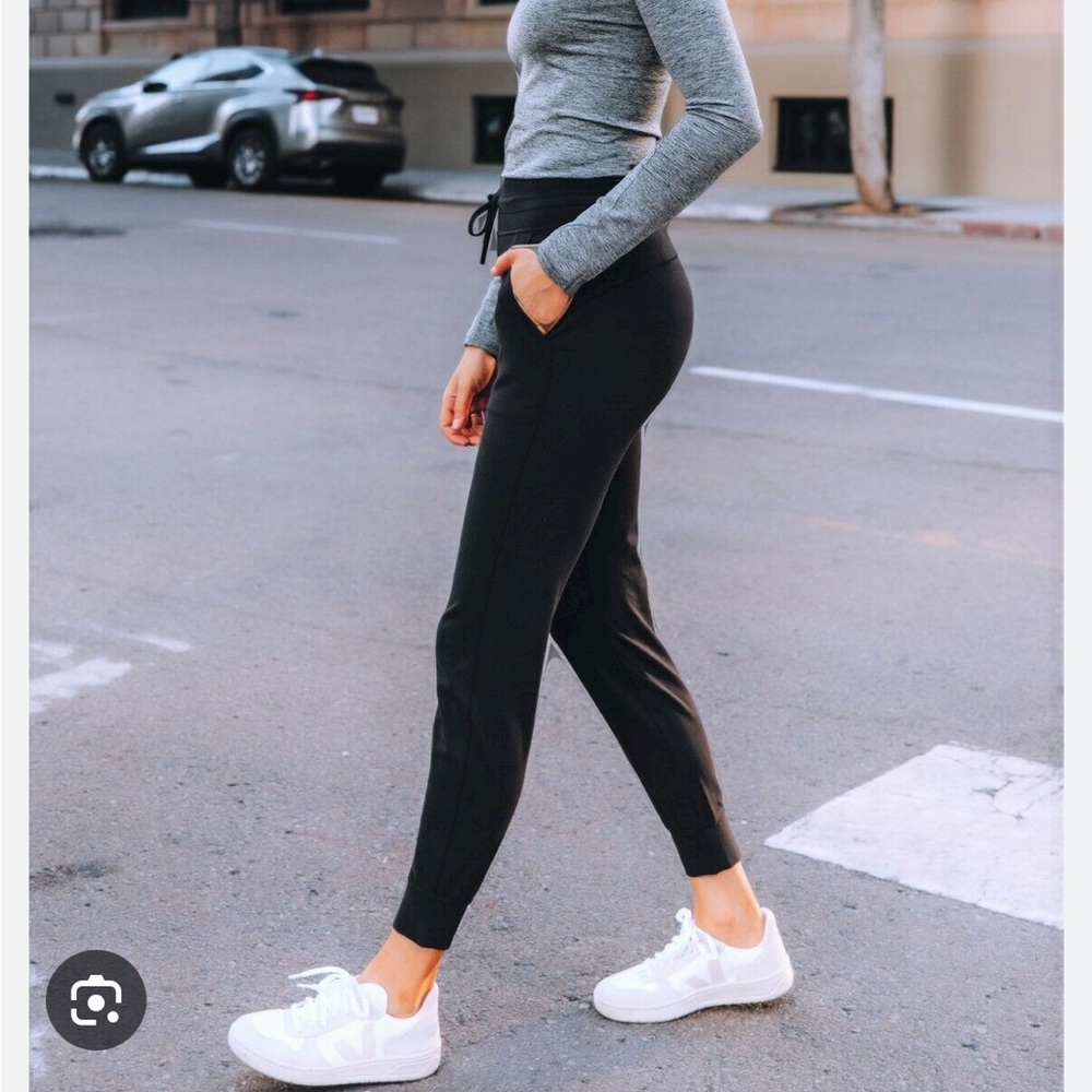 lululemon athletica Black Track Jogger Pants